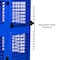 American Hawk Industrial Security Cart 48''W x 37''D x 64.75''H - Locking Utility Cart With Adjustable Shelf AH1556BLU - alternate 2